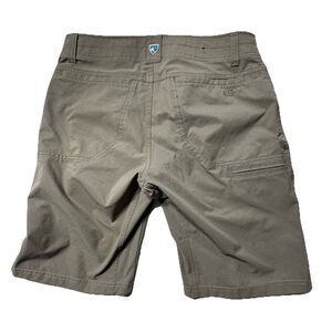 * Kuhl Men 32x10 Polyester Khaki Shorts Outdoors Hiking Camping Gorp Core